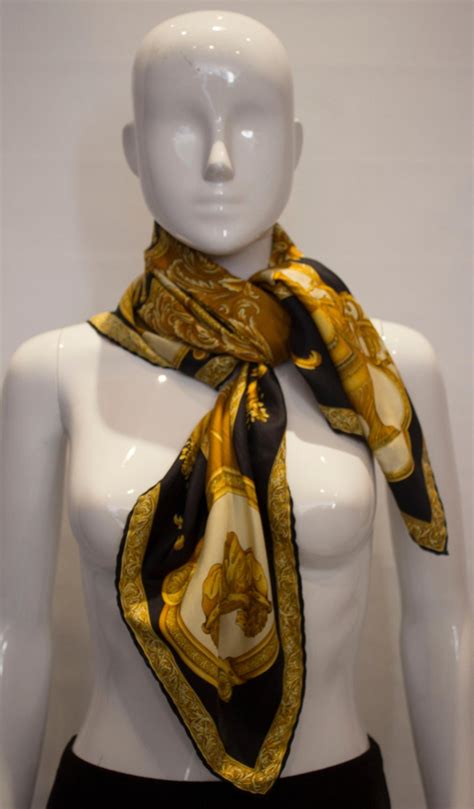 versace scarf replica|vintage versace scarf.